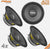 (4) PRV Audio 10MR650A-4 10” ALTO Series Shallow Midrange Loudspeakers 4-Ohm (2 Pairs)