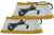 (2) Rostra 250-1870-TOY Vehicle Carbon Fiber Seat Heaters w/ Custom Control Switch & Two Heating Elements for Toyota Camry, Tacoma, Prius, Tundra and more (For 2 Seats)