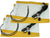 (2) Rostra 250-1870 Universal Carbon Fiber Vehicle Seat Heater w/ 3-Position Switch & Two Heating Elements (1 Pair)