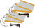 (2) Rostra 250-1870 Universal Carbon Fiber Vehicle Seat Heater w/ 3-Position Switch & Two Heating Elements (1 Pair)