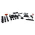 Rostra 250-1903-BZFR BackZone Front & Rear Zone Ultrasonic Park Assist System w/ 4 Paintable Sensors, 3-Color Display & Built-In Speaker