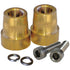 XS Power 586 Pair of Tall Brass 12-Volt Terminal Post M6 Adapters for XS Power D925 & D1200 Power Cells