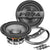PRV Audio 6MR500CF-NDY-4 Carbon Fiber 6.5” Moto Series 500W Neodymium Midrange Speakers 4-Ohm (Pair)