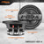 PRV Audio 6MR500CF-NDY-4 Carbon Fiber 6.5” Moto Series 500W Neodymium Midrange Speakers 4-Ohm (Pair)