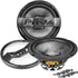PRV Audio 8MR500CF-NDY-4 Carbon Fiber 8” Moto Series 500W Neodymium Midrange Speakers 4-Ohm (Pair)
