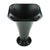 Audiopipe APH-8580BO-H High-Frequency ABS Horn w/ 2” Exit Throat, Bolt-On Fitting, & 10.4” Mounting Depth