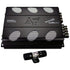 Audiopipe APHD-M4800 800W Max APHD Series Full-Range Mini Class D 4-Channel Amplifier 4 x 110W RMS @ 4-Ohm