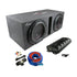 Audiopipe APSV-3002 12" 900W/1800W (RMS/MAX) Ported Subwoofer Enclosure Combo