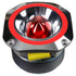 Audiopipe ATR-4053-RED Heavy-Duty 4” 200W/400W (RMS/Peak) Aluminum Super Tweeter Gold (Sold Individually)