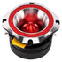 Audiopipe ATR-4061-RED Heavy-Duty 2” 300W/600W (RMS/Peak) Titanium Super Tweeter Red (Sold Individually)