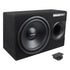 Blaupunkt BP1200A Single 12” Amplified “Active” Ported Car Subwoofer Enclosure