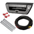 CRUX CFD-15KM Tailgate Handle Backup Camera w/ Moving Parking Lines & LED Light Hole for 2015+ Ford F150 Trucks