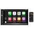 Power Acoustik CPAA-70D Double-DIN 7" DVD Touchscreen Head Unit w/ Apple CarPlay & Android Auto