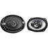 JVC CS-DR693 6"x9" 70W RMS DRVN Series 3-Way Coaxial Speaker System