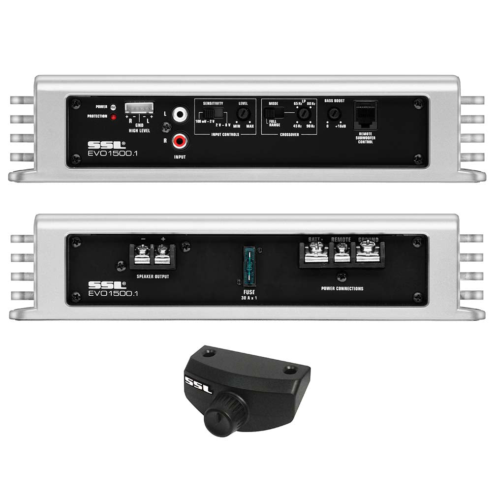 SOUND STORM SSL EVO1500.1 1-CHANNEL 1500W RMS EVOLUTION SERIES CAR