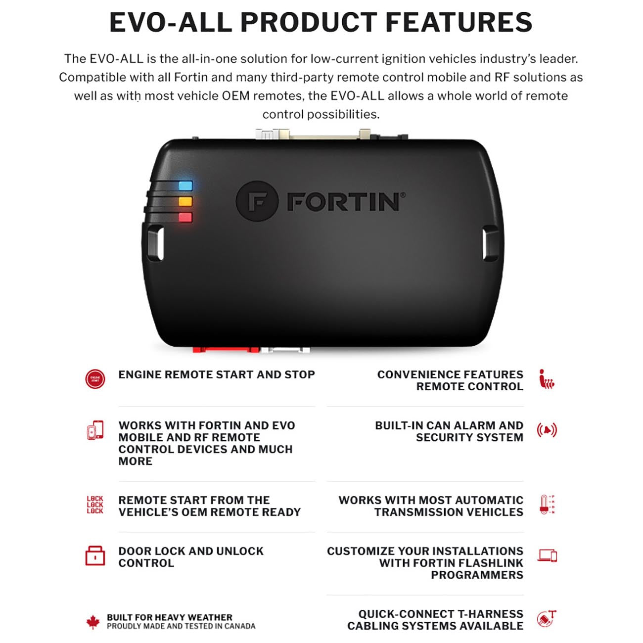 EVO-ONE | All-In-One Remote Starter, Alarm, Immobilizer Bypass And - Foto 4