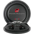 (2) Power Acoustik EW-104S 10" 1200W RMS Edge Series Single 4-Ohm Subwoofers