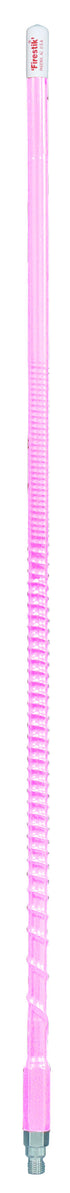 Firestik KW7-P 7 Ft (213cm) KW Series 5/8 Wave White 40 Channel Plus CB Radio Antenna PINK