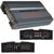 Power Acoustik OD4-1300 1300W Max Overdrive Series Class A/B 4-Channel Full Range Amplifier 100W RMS x 4 @ 4-Ohm
