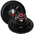 (2) Boss Audio P10SVC 10" 1200W RMS Phantom Series Single 4-Ohm Subwoofers