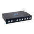 Power Acoustik PWM-16 Half-DIN 4-Band Graphic Equalizer (EQ) w/ Built-In Pre-Amp & Subwoofer Level Control