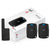 Fortin RFK411 1-Way RF Kit with (2) 1-Button 2000 Ft Long Range Remotes