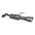 Injen SES1579 Axle Black Exhaust System for 2012-2015 Honda Civic Si L4