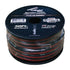 Audiopipe TCBL-12-50RBC 100% Copper Series Speaker Wire 12 Gauge 50 Foot Roll – Red/Black