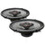 Pioneer TS-800M 6”x8” / 5”x7” 80W/350W (RMS/Peak) 4-Way Full-Range Coaxial Car Speakers (Pair)