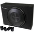 Pioneer TS-A2000LB 8" 250W RMS A-Series Loaded Shallow Truck Subwoofer Enclosure