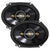 Pioneer TS-A6881F 6”x8” 80W/350W (RMS/Peak) 4-Way Full-Range A-Series Coaxial Car Speakers (Pair)