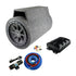 Audiopipe TUBO-X1050A 10" 350W/700W (RMS/Peak) Amplified Ported Subwoofer Enclosure Bass Package