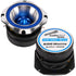 (2) Audiopipe ATR-4061-BLUE Heavy-Duty 2” Titanium Super Tweeters Blue (1 Pair)