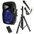 Audiopipe DJAP-1567A-CMB Professional Passive Loudspeaker with Wireless Remote