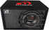 Massive Audio BG6 6.5” Pre-Loaded Ported Car Subwoofer Enclosure 250W RMS 2-Ohm