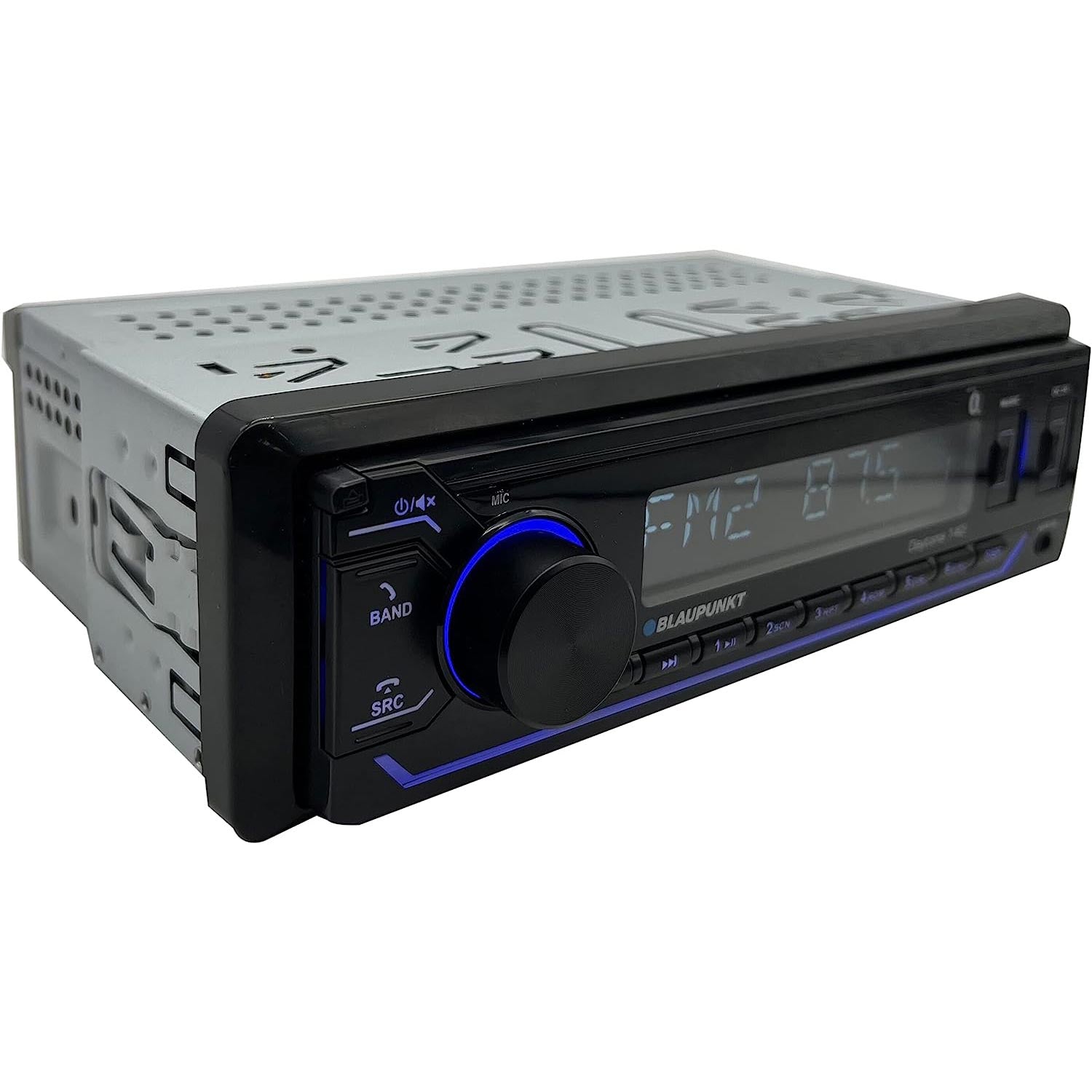 BLAUPUNKT DAYTONA 140 SINGLE-DIN CAR AUDIO DIGITAL MEDIA PLAYER W/ BLUETOOTH  USB – LifeAfterBass