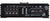 Massive Audio BPX8004 Blade 4-Channel X Series Class A/B Amplifier w/ Built-In OEM Line Out Converter, 60W RMS x 4 @ 4 Ohm