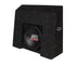 MTX C1500C-07L ThunderForm 10” 200W RMS 4Ω Custom Loaded Subwoofer Enclosure for 2007-2018 Chevrolet Silverado / GMC Sierra Crew Cab (Black)