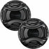 (2) Diamond Audio DMD102SH 10" DMD SH Series Dual 2-Ohm Shallow-Mount Subwoofers