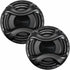 (2) Diamond Audio DMD102SH 10" DMD SH Series Dual 2-Ohm Shallow-Mount Subwoofers