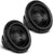 (2) DS18 ZR10.2D 10” ELITE-Z Series Subwoofers 2-Ohm DVC (1 Pair)