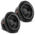 (2) DS18 ZR8.4D 8" 900W RMS ZR-Series Dual 4-Ohm Subwoofers