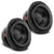 (2) DS18 ZR8.2D 8” ELITE-Z Series Subwoofers 2-Ohm DVC (1 Pair)