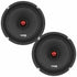 (2) DS18 PRO-X8.4BM 8" Pro Audio Midrange Bullet Car Loud Speakers (1 Pair)