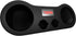 DS18 EN28-28 28” High-Density ABS Universal Speaker Enclosure for 2x 8" Speakers and 2x 3.78" Tweeters, w/ RGB LED Lights