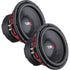 (2) DS18 EXL-X 12.2D 12" EXL-X Car Subwoofers w/ 2.57” Dual 2-Ohm VC (1 Pair)