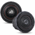 (2) Massive Audio GTR62 6.5” GTR Series Car Subwoofers Dual 2-Ohm w/ Grills (1 Pair)
