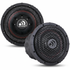 (2) Massive Audio GTR62 6.5” GTR Series Car Subwoofers Dual 2-Ohm w/ Grills (1 Pair)