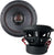 (2) Massive Audio HIPPO H122X 12” SPL Competition Mega Car Subwoofers Dual 2-Ohm (1 Pair)