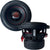 (2) Massive Audio HIPPO H84X 8” SPL Competition Car Subwoofers Dual 4-Ohm (1 Pair)
